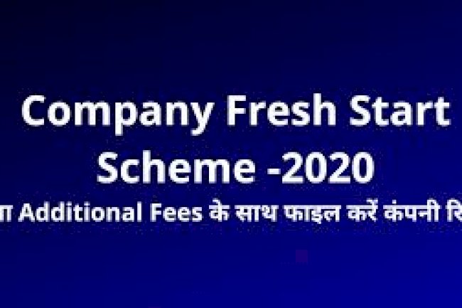 Companies Fresh Start Scheme 2020