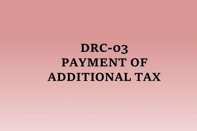 GST DRC-03