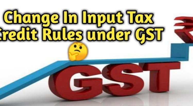 IMPACT ON ITC NOT ELIGIBLE IN GST